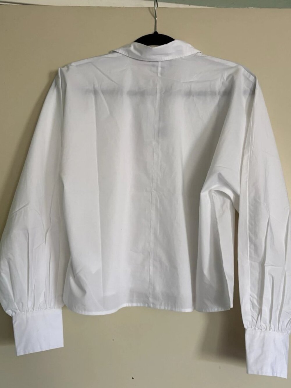 NEW J CREW Dolman-sleeve button-up shirt in cotton poplin 8 NWT Long Sleeve - Picture 5 of 11
